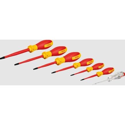 BOSCH 1600A02NF8 - Jeu de tournevis VDE TORX® (7 pièces)
