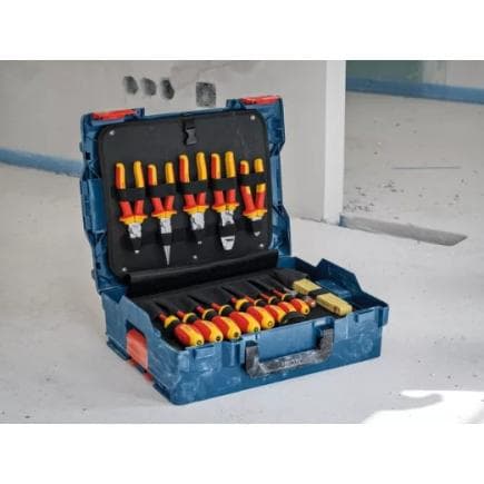 BOSCH 1600A02NG4 - Kit d’outils à main mixtes avec L-BOXX 136 (37 pièces)