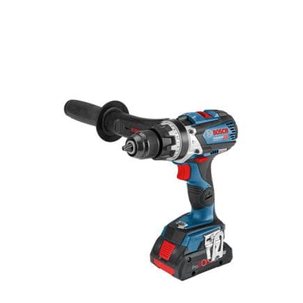 BOSCH 06019G030B - GSB 18V-110 C PRO - perceuses à choc sans fil 18V dans l’étui (avec 2 piles de 4Ah et chargeur)