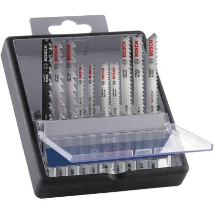 BOSCH 2607011941 - Jeu de lames de scie PRO Parquet et stratifié (10 pièces)