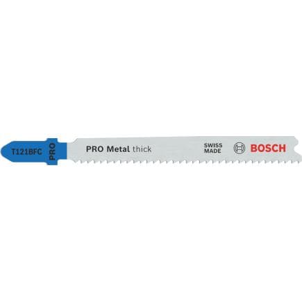 BOSCH 2608655096 - Lame de scie sauteuse PRO Metal épaisse T121BFC (multi-pack)