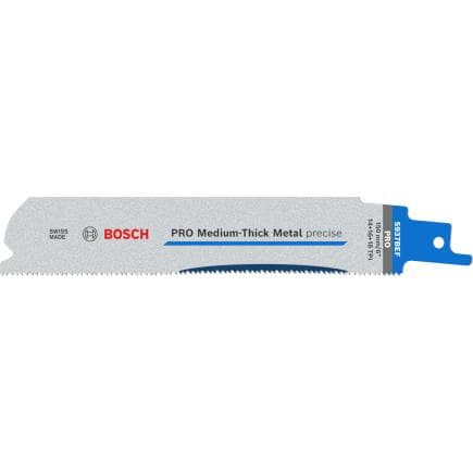 BOSCH 2608658991 - PRO Lame de scie à piston pro, métal d’épaisseur moyenne S937BEF précise (multi-pack)