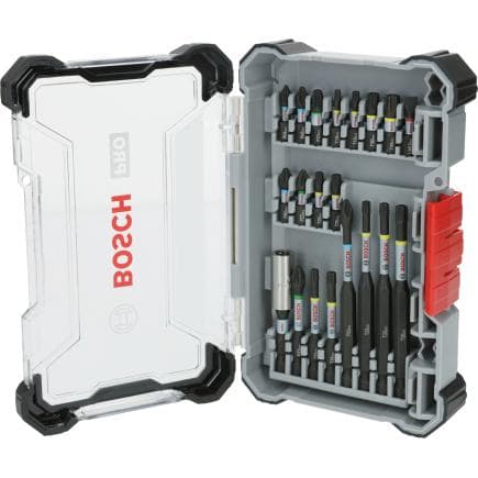 BOSCH 2608521U74 - Ensemble de pinces PRO pour tournevis à choc (20 pièces) (multipack)