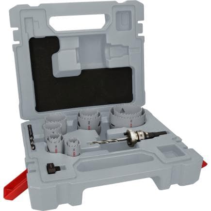 BOSCH 2608901550 - Jeu d'adaptateurs Q-Lock de scies trépans PRO Multi Material (10 pcs.)