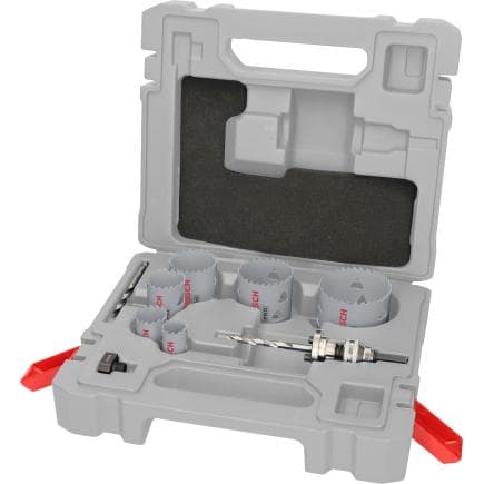 BOSCH 2608901551 - Jeu d'adaptateurs Q-Lock de scies trépans PRO Multi Material (10 pcs.)