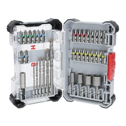 BOSCH 2607017724 - Embout de tournevis supplémentaire et embout à l’écran CYL-3 (35 pièces)