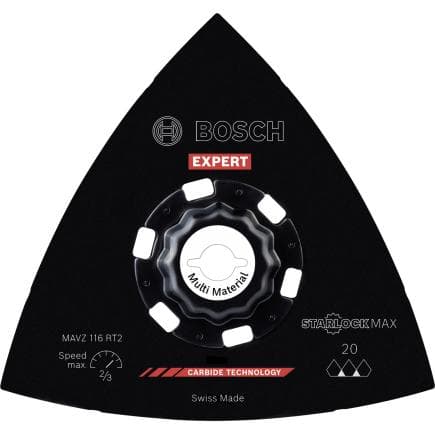 BOSCH 2608902078 - Languette de ponçage EXPERT MAVZ 116 RT2, 116 mm
