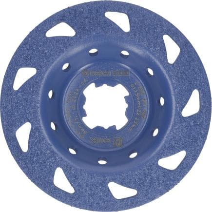 BOSCH 2608901689 - Meule assiette au carbure EXPERT Multi Material fine, inclinée, X-LOCK, 115 mm, 22,23 mm