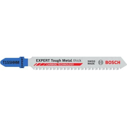 BOSCH 2608902482 - Lame de scie sauteuse EXPERT Tough Metal Thick T155HHM (3 pcs.)