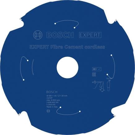 BOSCH 2608902200 - Lame de scie circulaire EXPERT Fibre Cement cordless