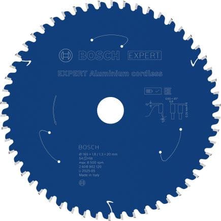 BOSCH 2608902117 - Lame de scie circulaire EXPERT Aluminium cordless