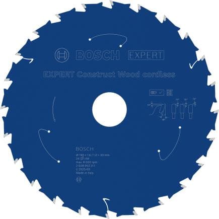 BOSCH 2608902209 - Lame de scie circulaire EXPERT Construct Wood cordless