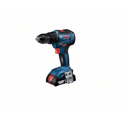 BOSCH 06019H5209 - GSR 18V-55 - Perceuse sans fil 18V en coffret avec 2 batteries 4Ah, chargeur et accessoires, 0 - 460 / 0 - 1.800 rpm, ø vis...