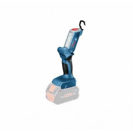 BOSCH 06014A1100 - GLI 18V-300 - Lampe de travail 14,4-18 V à LED sans batterie, 300 lm