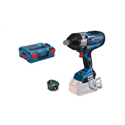 BOSCH 06019J8201 - GDS 18V-1050 HC - Visseuse à chocs 18 V 1050 Nm en mallette sans batterie avec module Bluetooth