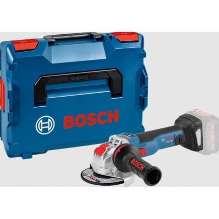 BOSCH 06017B0400 - GWX 18V-10 SC - Meuleuse d'angle sans fil avec X-LOCK 18 V 4.500 - 9.000 rpm en coffret sans batterie