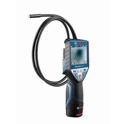 BOSCH 0601241200 - Caméra d'inspection de batterie GIC 120 C Professional en mallette L-BOXX avec 4 piles AA et adaptateur