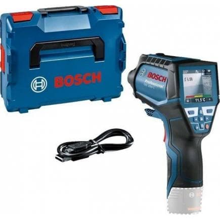 BOSCH 0601083308 - Thermo Detector GIS 1000 C Professional dans la valise L-Boxx 136 avec carte QuickStart