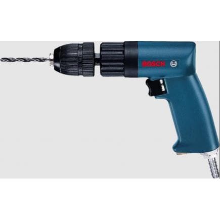 BOSCH 0607160502 - Perceuse à air comprimé avec mandrin sans clé 10 mm, trou acier ø 6 mm, 2800 tr/min