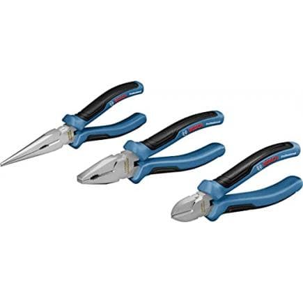 BOSCH 1600A016BG - Jeu de 3 pinces