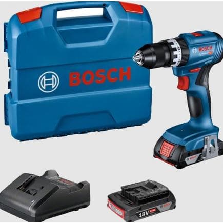 BOSCH 06019K3302 - GSB 18V-45 - Perceuse-visseuse sans fil 18 V en mallette avec batteries et chargeur