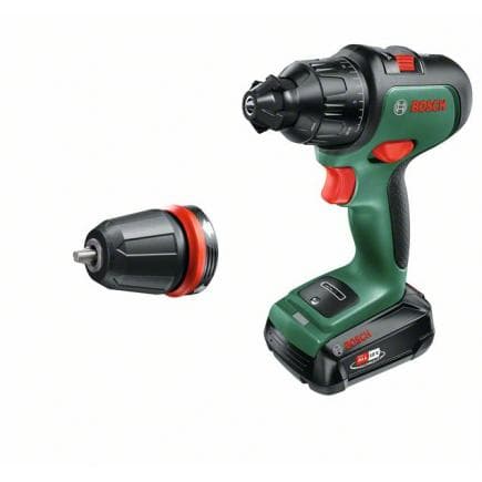BOSCH 06039B5108 - AdvancedImpact 18 - Perceuse-visseuse à percussion 2 vitesses sans-fil 18 V (avec 1 batterie)