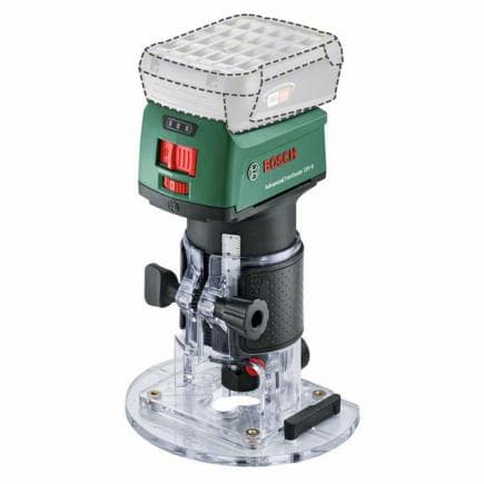 BOSCH 06039D5000 - AdvancedTrimRouter 18V-8 - Routeur sans fil 18 V (sans batterie)
