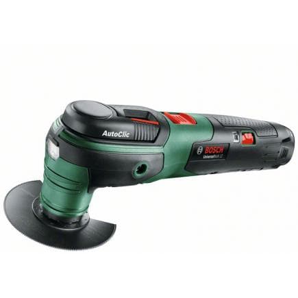 BOSCH 0603103000 - UniversalMulti 12 - Outil multifonction sans fil 12 V (sans batterie)