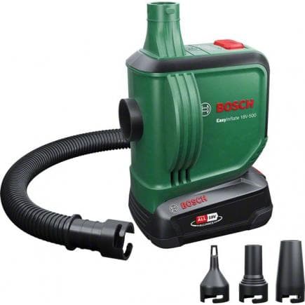 BOSCH 0603947200 - EasyInflate 18V-500 - Compresseur volumétrique à batterie 18 V (sans batterie)