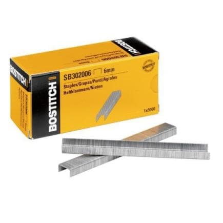 BOSTITCH SB302012 - Agrafes galvanisées SB3020 avec embout de marteau (Lot multiple)