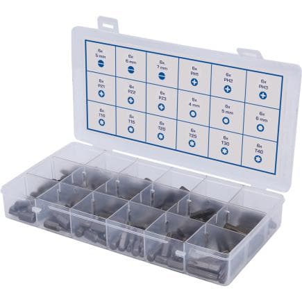 BRILLIANT TOOLS BT053108 - Jeu d’embouts, 25 mm (108 pièces)