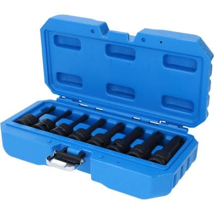 BRILLIANT TOOLS BT022600 - Jeu de douilles porte embout à chocs 1/2" Torx T30 - T80 (8 pcs.)