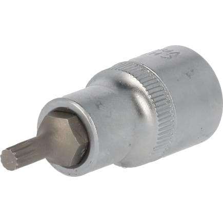 BRILLIANT TOOLS BT022933 - Douille denture multiple 1/2", longueur 55 mm