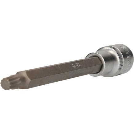 BRILLIANT TOOLS BT022960 - Douille denture multiple 1/2", longueur 200 mm