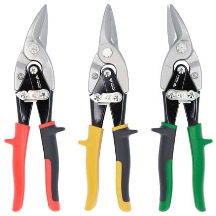 BRILLIANT TOOLS BT067200 - Jeu de cisailles à tôle (3 pcs.)
