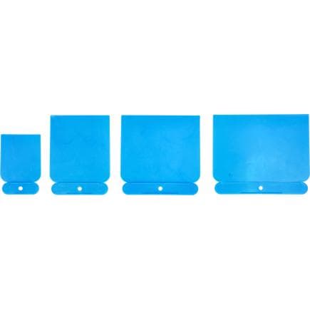 BRILLIANT TOOLS BT101935 - Jeu de couteaux de peintre en plastique (4 pcs.)