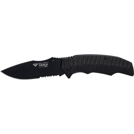 BRILLIANT TOOLS BT102905 - Couteau de poche à cran d’arrêt avec pochette