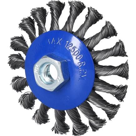 BRILLIANT TOOLS BT103101 - Brosse conique, ø 100 mm avec embout M14 x 2,0 mm