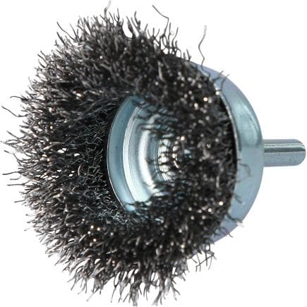 BRILLIANT TOOLS BT103105 - Brosse boisseau, ø 50 mm avec embout de 6,0 mm