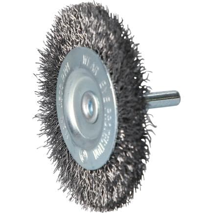 BRILLIANT TOOLS BT103107 - Brosse circulaire, ø 75 mm avec embout de 6,0 mm