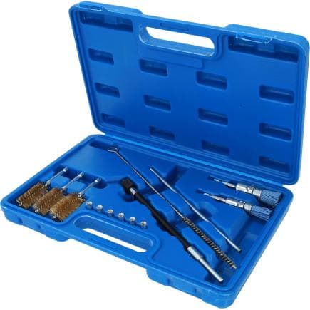 BRILLIANT TOOLS BT551380 - Kit de nettoyage pour logement et gaine d’injecteur (14 pcs.)
