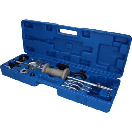 BRILLIANT TOOLS BT671300 - Extracteur de moyeux avec masse à inertie forgé (14 pcs.)