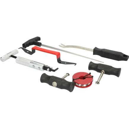 BRILLIANT TOOLS BT681100 - Kit démontage pare-brise (7 pcs.)