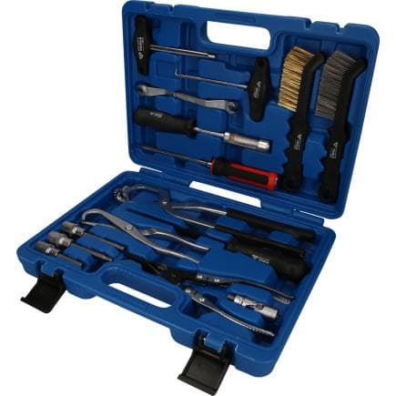 BRILLIANT TOOLS BT701250 - Coffret d’outils pour tambours et disques de frein (15 pcs.)