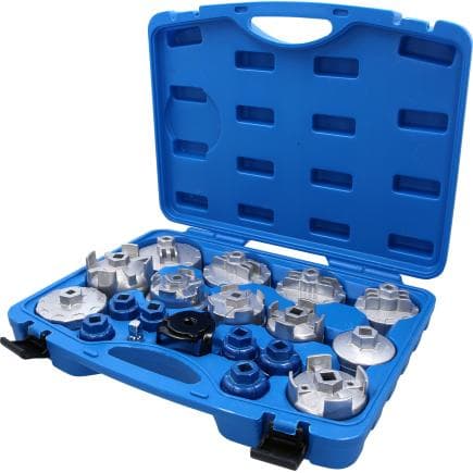 BRILLIANT TOOLS BT711010 - Jeu de clés pour filtre à huile (19 pcs.)