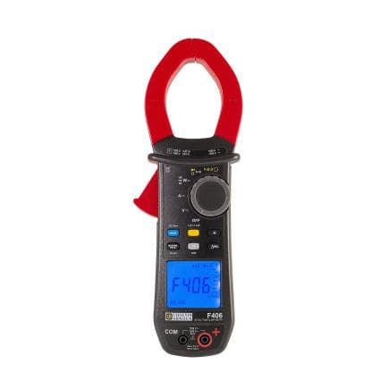 CHAUVIN ARNOUX P01120946 - Multimètre à pince F406 1 000 A CA/1 500 A CC, 1 200 V CA/1 700 V CC