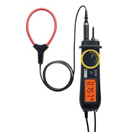 CHAUVIN ARNOUX P01191757 - CA 757 Testeur de tension numérique avec pointes fines de mesure (R/N), 2 batteries 1,5V et le manuel d'utilisation en...