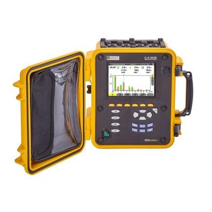 CHAUVIN ARNOUX P01160595 - CA 8436 Analyseur de puissance et de qualité d'énergie triphasé professionnel IP67