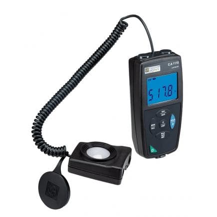 CHAUVIN ARNOUX P01654110 - CA 1110 Luxmètre avec datalogger classe C avec correction de la réponse spectrale sur sources LED ou fluorescentes