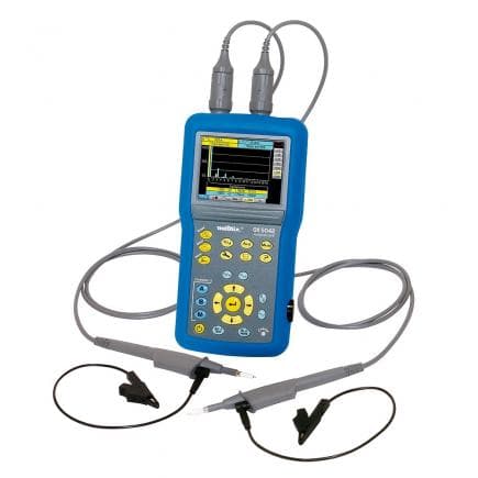 CHAUVIN ARNOUX OX5042-C - Portable 2-way isolated oscilloscope 600V Cat. III with color display and 40MHz bandwidth OX 5042